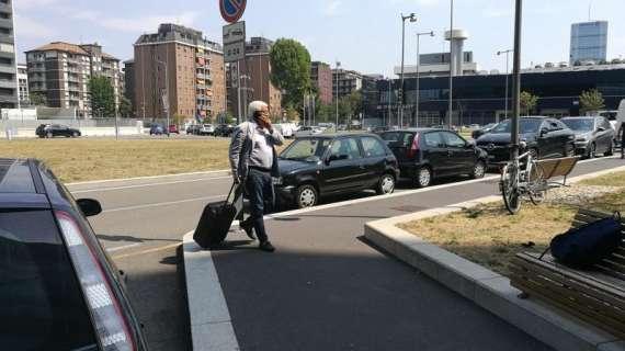 FOTO MN - Il presidente della Juve Stabia Manniello a Casa Milan