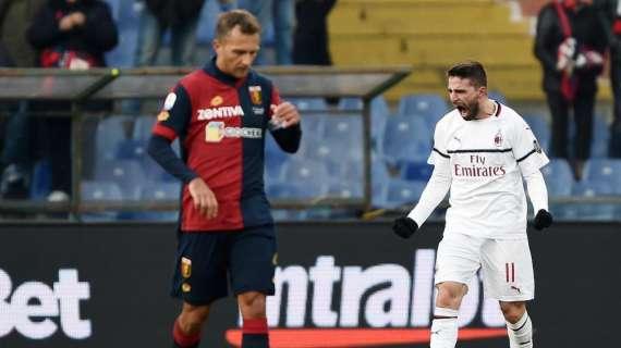 LIVE MN - Genoa-Milan (0-2) - Borini apre, Suso chiude. E Gigio blinda il risultato