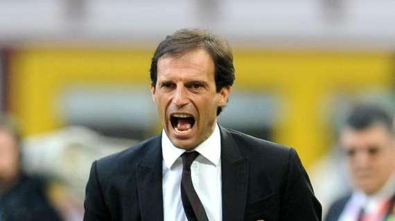 Allegri, il segreto è l'intervallo. Il tecnico è dovuto intervenire nello spogliatoio