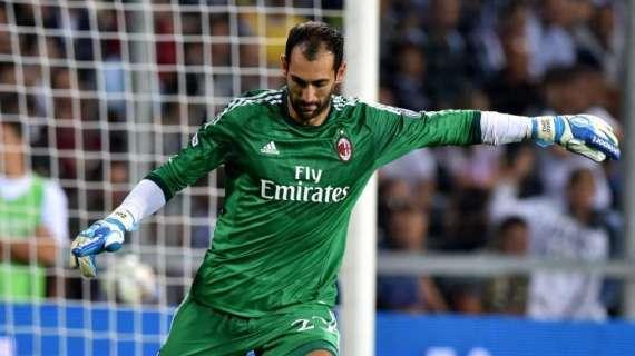 Diego Lopez, il recupero è vicino ma può slittare, intanto Abbiati si scalda di nuovo