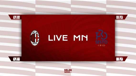 LIVE MN - Amichevole, Milan-Pro Sesto (6-0): triplice fischio a Milanello
