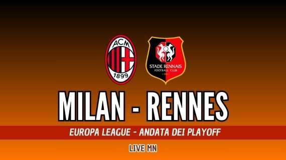 LIVE MN - Milan-Rennes (3-0): i rossoneri volano con Loftus-Cheek e Leao. Giovedì prossimo il ritorno in Francia