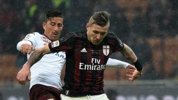 AC MILAN COMUNICATO UFFICIALE: lesione al flessore per Kucka, out almeno 15 giorni