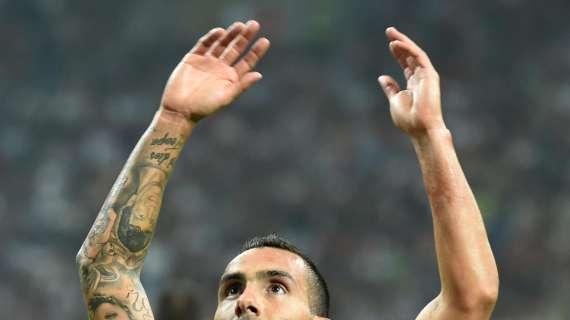 Juve, Tevez a MP: "Vittoria importante, il Milan non ha creato situazioni"
