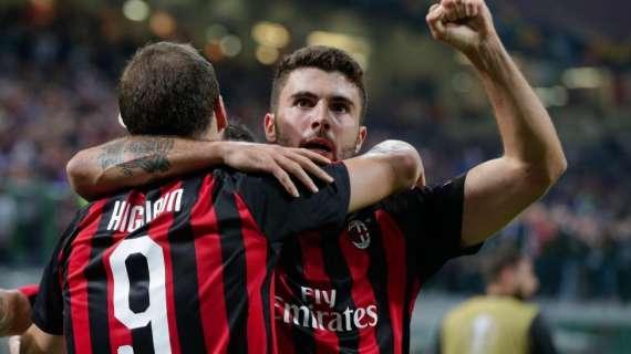 Tuttosport - Milan, Gattuso cambia: 4-4-2 e Cutrone, con lui al fianco anche Higuain si muove meglio
