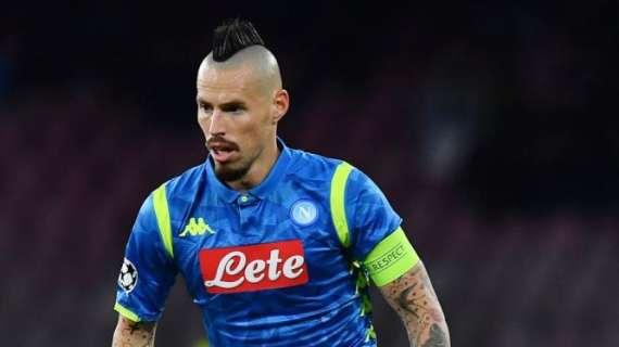 Napoli, Hamsik torna col Milan