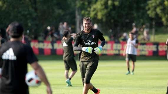 Donnarumma e la prima volta in panchina: "Mi chiamò Galliani per dirmelo"