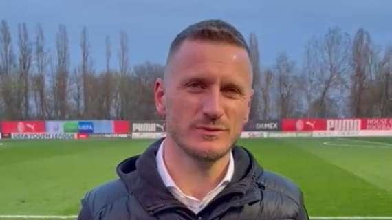 Abate a Sky: "Risultato storico ma non abbiamo ancora fatto niente. Qualcuno pronto per la prima squadra? Meglio non fare nomi..."