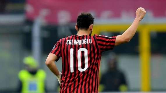 Milan, la svolta tattica di Calhanoglu: da trequartista (il suo ruolo) è tutta un’altra storia