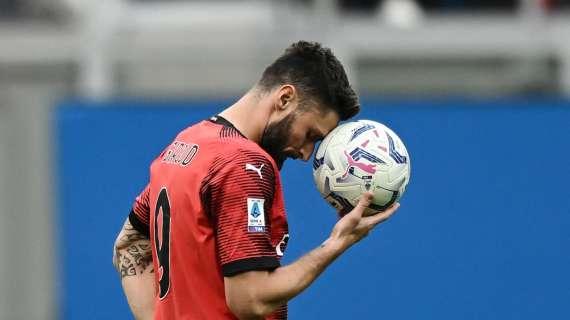 Giroud: "Ho pianto per il Milan, per il Mondiale, per lo Scudetto, piango quando la squadra non va bene, quando sento che potevamo fare meglio, per i nostri tifosi"