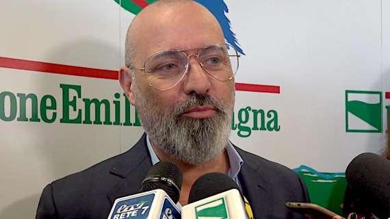 Bonaccini: "Credo e spero che per settembre gli spettatori possano tornare negli stadi"