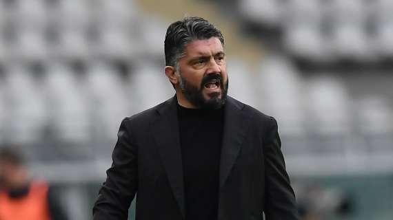 Valencia, Gattuso: "Cavani non gioca da tre mesi e lo staff medico dovrà aiutarlo"