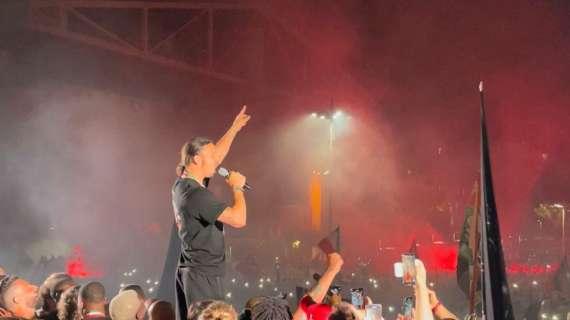 VIDEO MN - Bolgia a Casa Milan, Ibra fa impazzire la folla: "Milano non è Milan, Italia è Milan!"