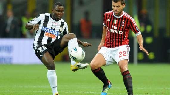 Ds Udinese su Isla e Asamoah: "Ogni discorso sui nostri big va rimandato alla prossima estate"