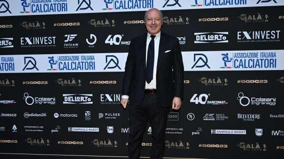 Marotta: "Scudetto tra Inter e Juve? Magari tra le due litiganti il terzo gode..."