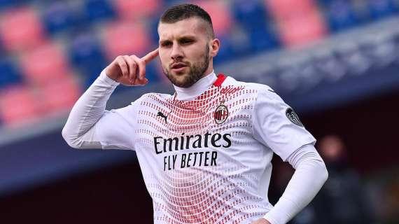 MN - Milan, per Rebic si tratta di infiammazione all’anca destra 