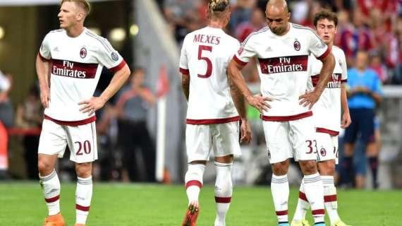 Continuità Alex, sorpresa Mexès: chi sceglierà ora Mihajlović per affiancare Romagnoli?