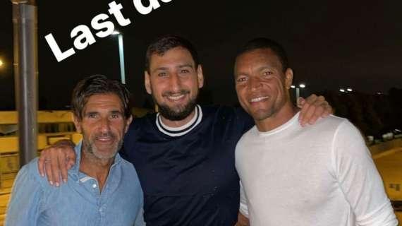 Donnarumma incontra Dida e Ragno: "Last dance"