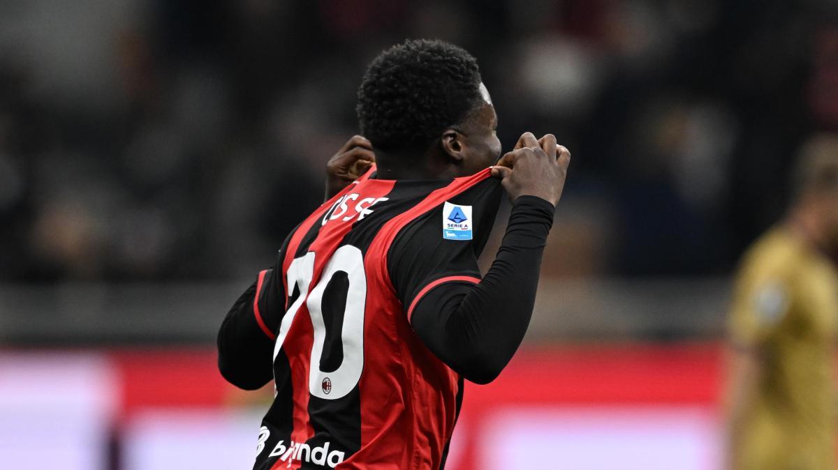 MIL-BOL (2-1): ancora Cisse, rossoneri avanti al 27'