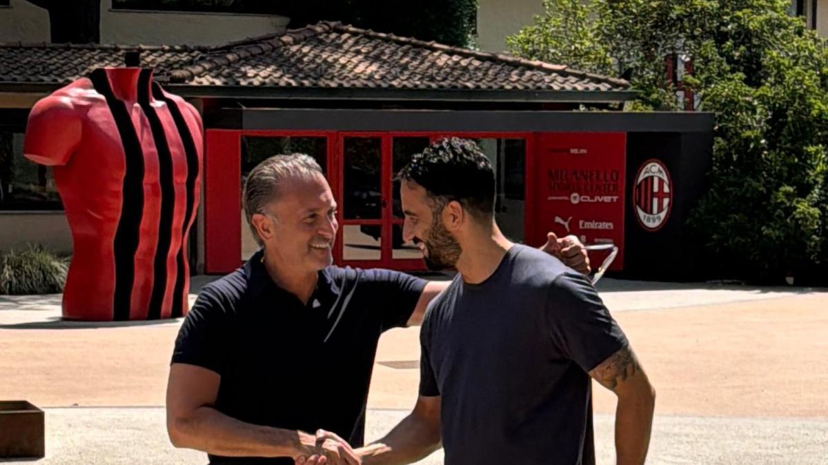 FOTO MN - Gerry Cardinale e Ruben Amorim insieme a Milanello