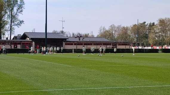 PHOTOGALLERY MN - Le immagini della rifinitura a Milanello alla vigilia del Napoli