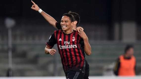 CorSera - Bacca dice no ai soldi della Cina e sceglie il Milan: il colombiano ha rifiutato un triennale da 10 milioni con il Beijing Guoan