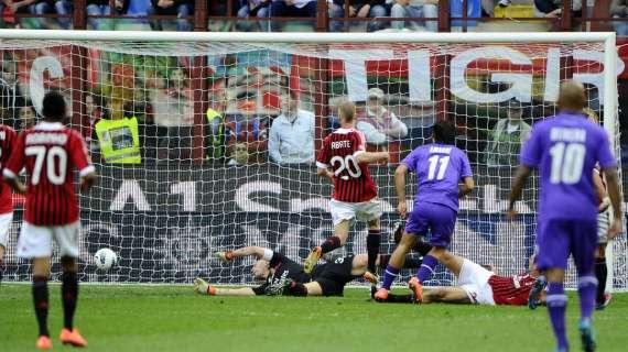 La Viola sbanca la San Siro rossonera: non accadeva dal 2000/2001