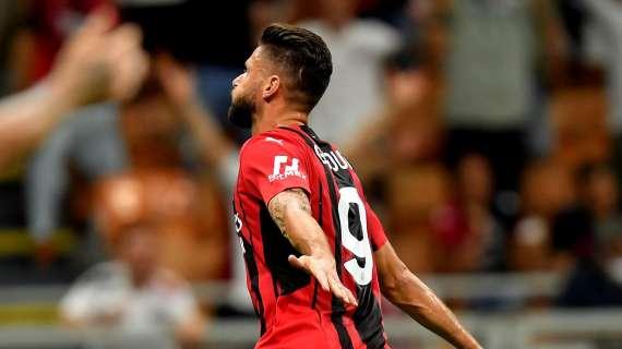 Repubblica: "Milan, Giroud e tanta sofferenza bastano a lanciare la fuga"