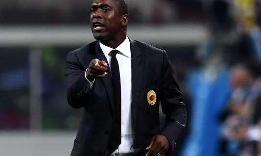 Seedorf a Sky: "Sconfitta pesante. Nessun commento al labiale di Galliani. Taarabt in panchina? Veniva da un grande sforzo fisico"