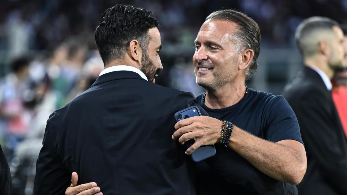 MN - Torino-Milan 1-2: dopo la gara Cardinale negli spogliatoi per fare i complimenti ad Amorim e alla squadra