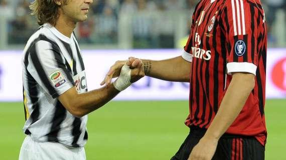 Basta un Pirlo normale per vincere una sfida degl'ex orfana di Pippo Inzaghi