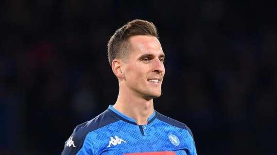 Napoli, Milik guarda alla Juve: pista complicata ma gradimento dell'entourage