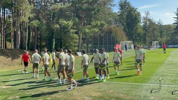 Milan, oggi allenamento mattutino a Milanello con tutti i nazionali presenti