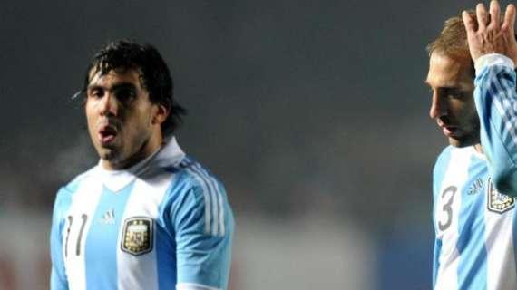 Dall'Argentina: City domani decide per Tevez