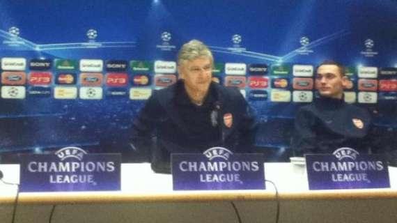 Wenger: "Buone notizie su Koscielny, lungo stop per Mertesacker"