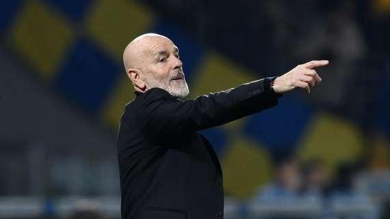 Pioli a DAZN: "Oggi errori pesanti. Leao ieri ha interrotto la rifinitura per un fastidio al polpaccio"