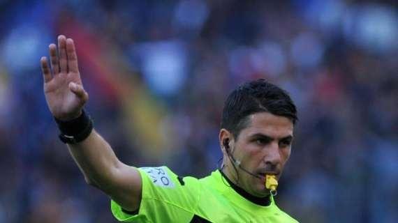 Arbitri 37^ giornata Serie A: statistiche in campionato