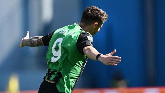 Sassuolo, Pinamonti a Sky: "Ci sono due lati della medaglia: da una parte abbiamo preso un punto, dall'altra ne abbiamo persi due"