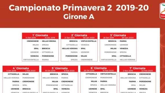 Milan Primavera, il calendario del campionato 2019/20