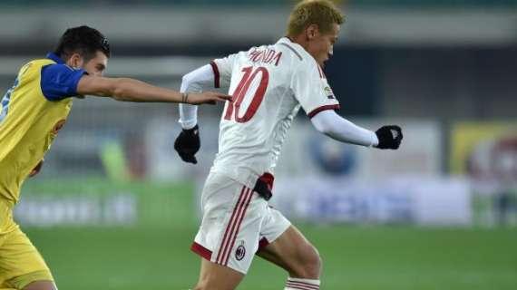 Honda riconquista il posto: da trequartista proverà a rivestire i panni di Re Mida
