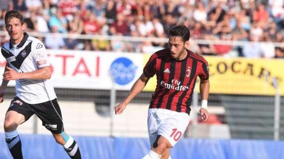 Calhanoglu nel ruolo di Jack: le prove di Montella, tra moduli ed alternanze