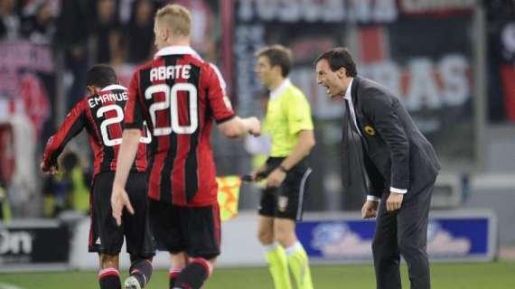 Il Milan e l'equivoco tattico, Allegri sotto accusa