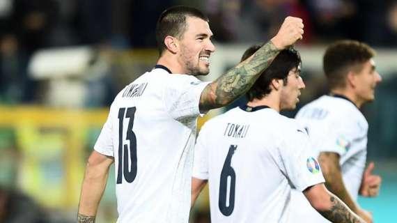 Italia, Romagnoli: "Prima difendo, poi penso a segnare. Milan, rialzamoci"