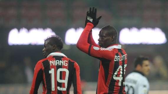 LIVE MN - Milan-Parma (2-1) - Balo trascina il Milan al terzo posto