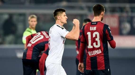 Bologna-Milan 2-3, Piatek: "Grande vittoria di squadra!"