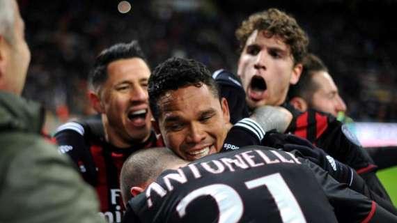Bacca si toglie dal mercato: "Sto bene al Milan, sono in una big"