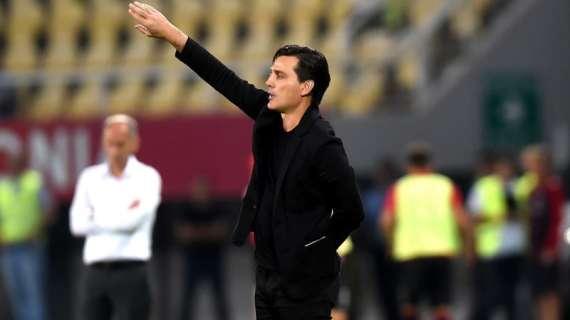 Tuttosport - Milan, Montella cambia modulo: difesa a tre e due punte già in Europa League