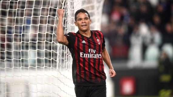 Milan, Bacca ancora preferito a Lapadula: Montella ha bisogno dei gol del colombiano per andare in Europa