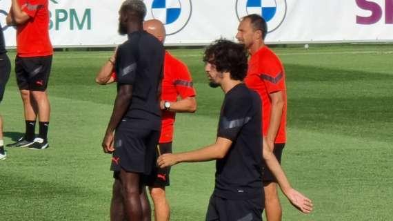 MN - Da Villach, le formazioni della partitella: Adli provato con diversi titolari