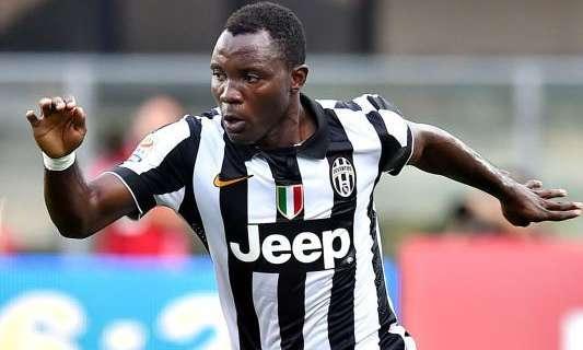 Juventus, Asamoah a Sky: "E' una partita molto importante, affrontiamo una squadra motivata"